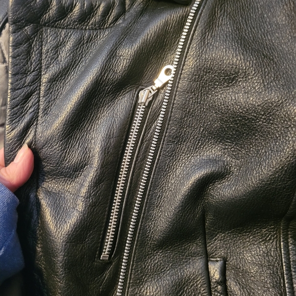 Wilson's cropped motorcycle jacket - Picture 7 of 9